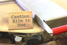Caution! Kiln is Hot
