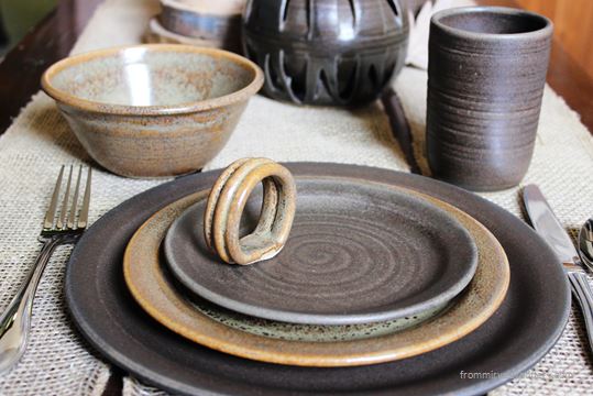 Handmade Pottery Dinnerware Set