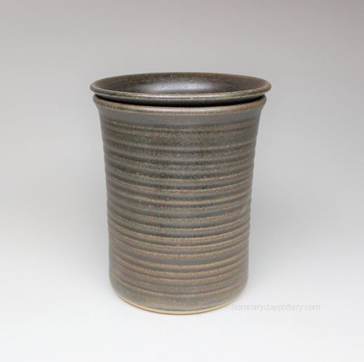 Handmade Pottery Dip Cooler or Dip Warmer