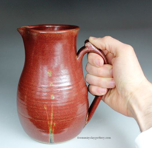 Handmade Pottery Small Pitcher