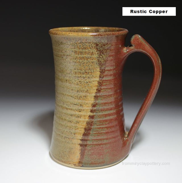 Handmade Pottery Tall Slender Mug