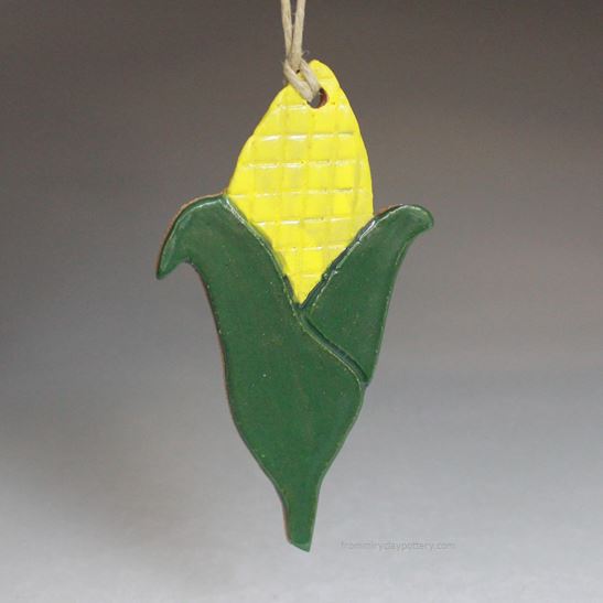 Handmade Ear of Corn Ornament