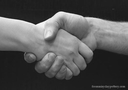 Our policy, our handshake