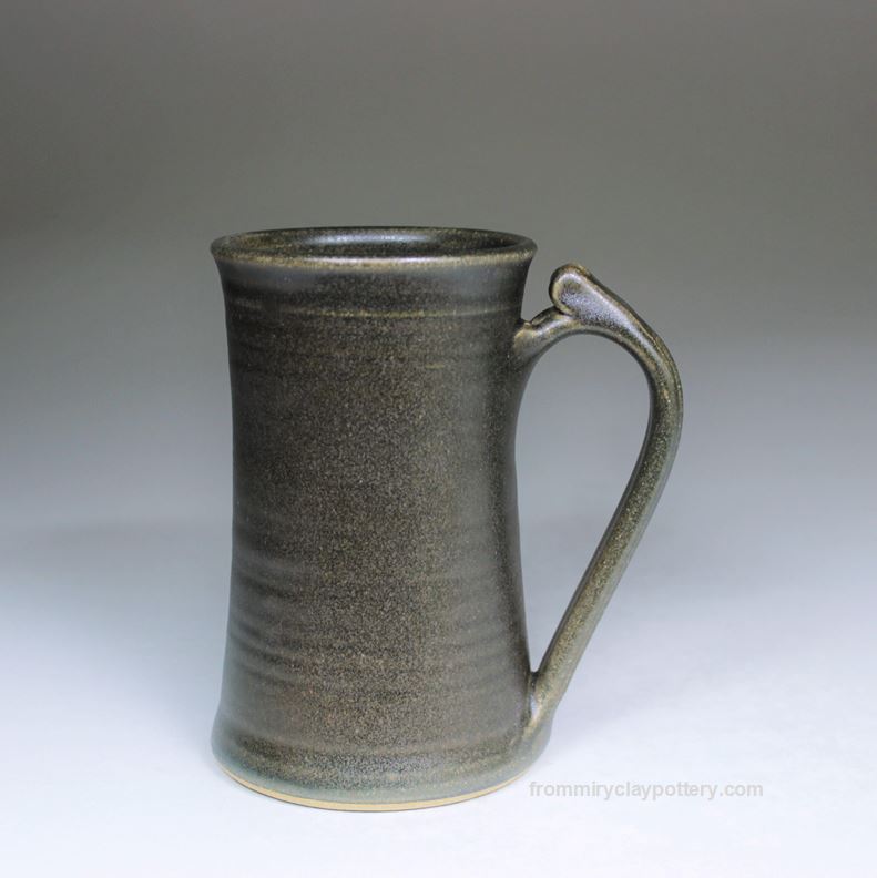 Chocolate Espresso handcrafted pottery Tall Slender Mug