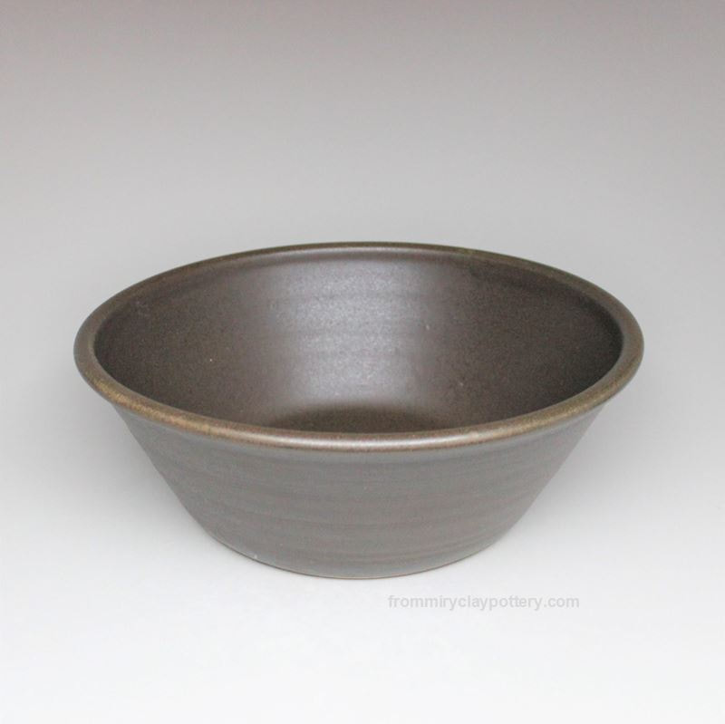 Chocolate Espresso handcrafted pottery Extra Large Serving Bowl