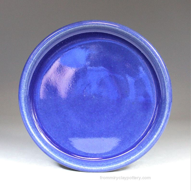 Coldwater Blue handmade pottery Coaster Single