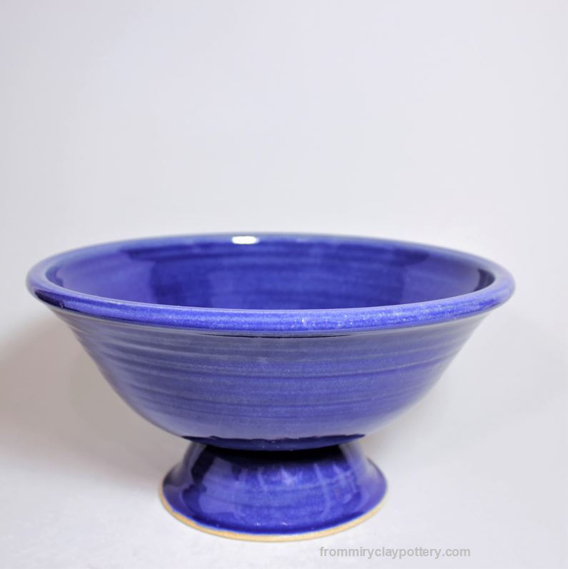 Coldwater Blue handmade pottery Fruit Bowl