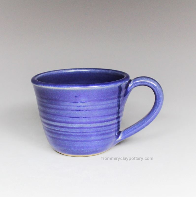 Coldwater Blue handmade pottery Mini Mug