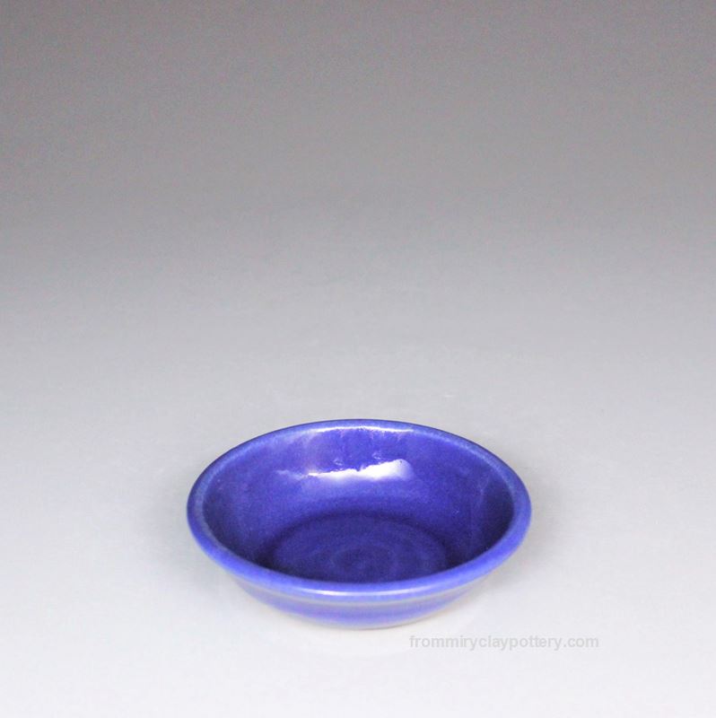 Coldwater Blue handmade pottery Sause Bowl