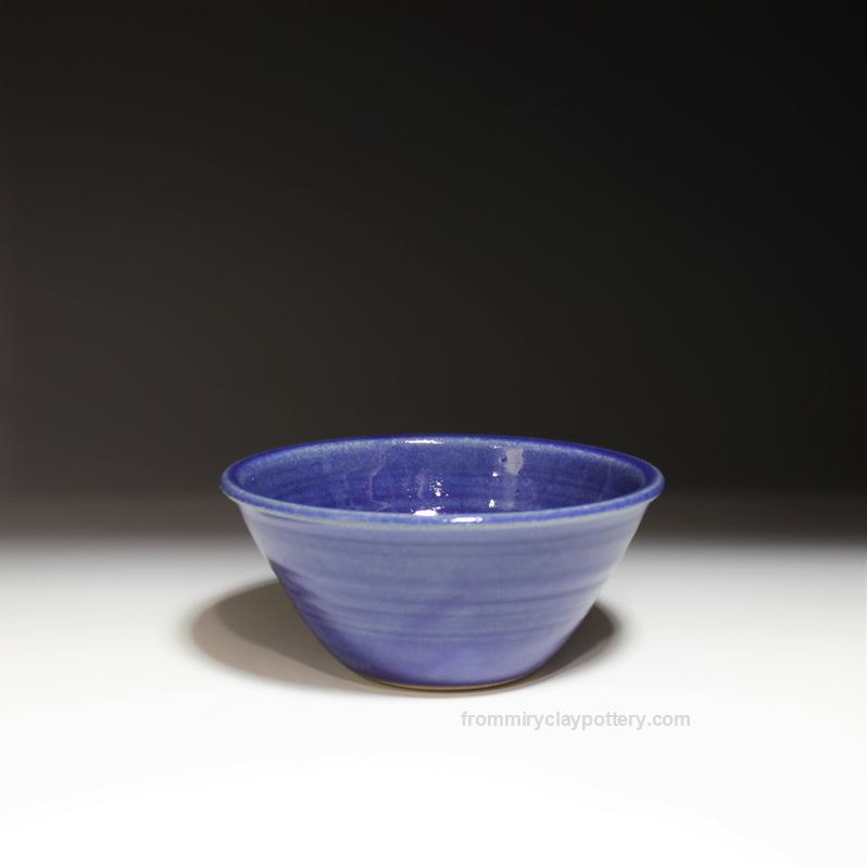 Coldwater Blue handmade pottery Small Serving Bowl