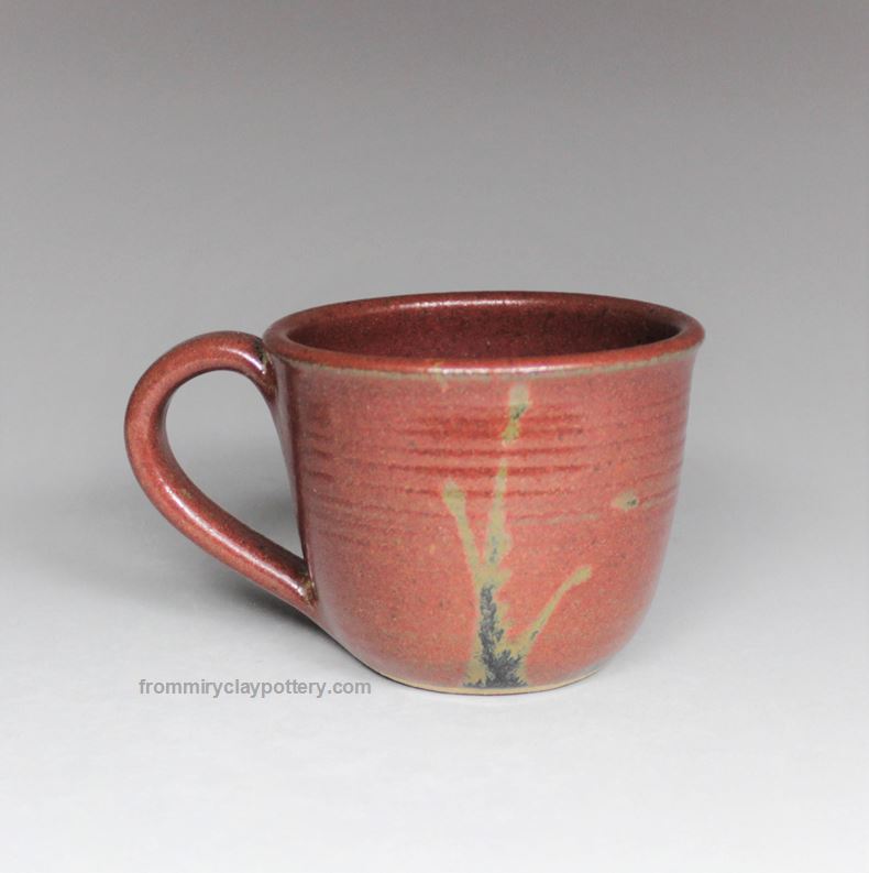 Rustic Red hand-thrown stoneware Mini Mug