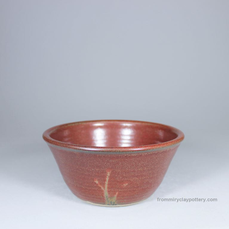 Rustic Red hand-thrown stoneware Small Serving Bowl