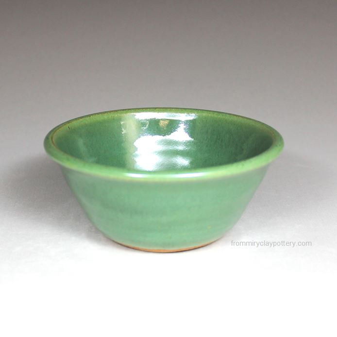 Spring Green wheel-thrown stoneware Prep Bowl